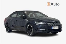 musta Skoda Superb 2020 kuva 1.