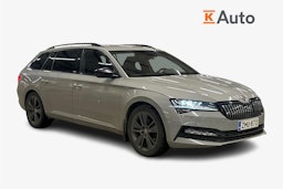 harmaa Skoda Superb 2020 kuva 1.