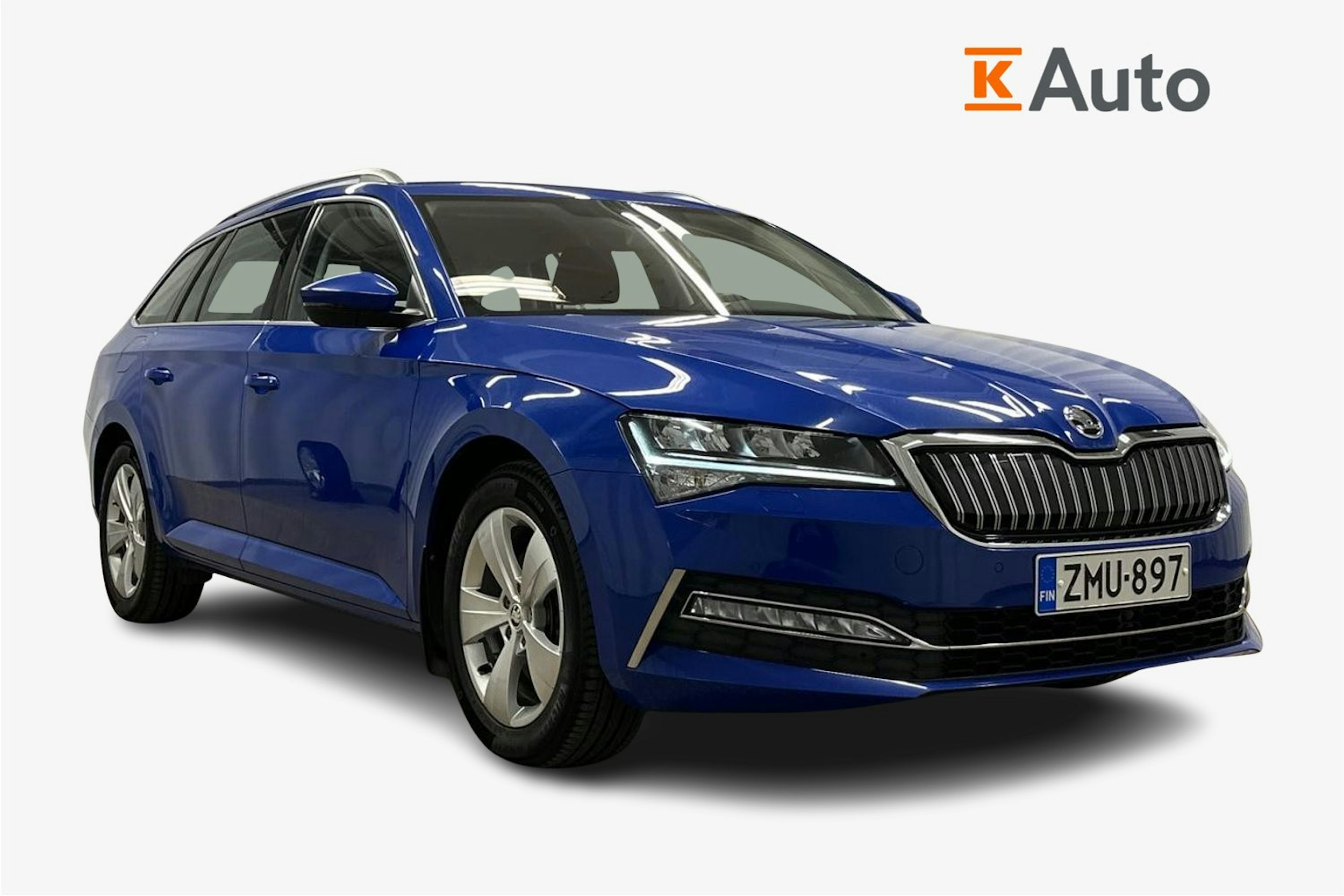 sininen Skoda Superb 2020 kuva 1.