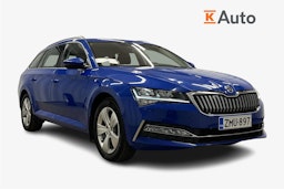 sininen Skoda Superb 2020 kuva 1.