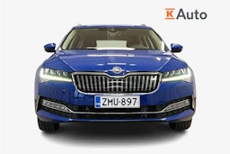 sininen Skoda Superb 2020 kuva 5.