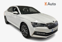 valkoinen Skoda Superb 2020 kuva 1.