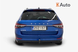 Sininen Skoda Superb 2020 kuva 3.