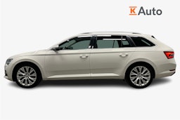valkoinen Skoda Superb 2021 kuva 6.