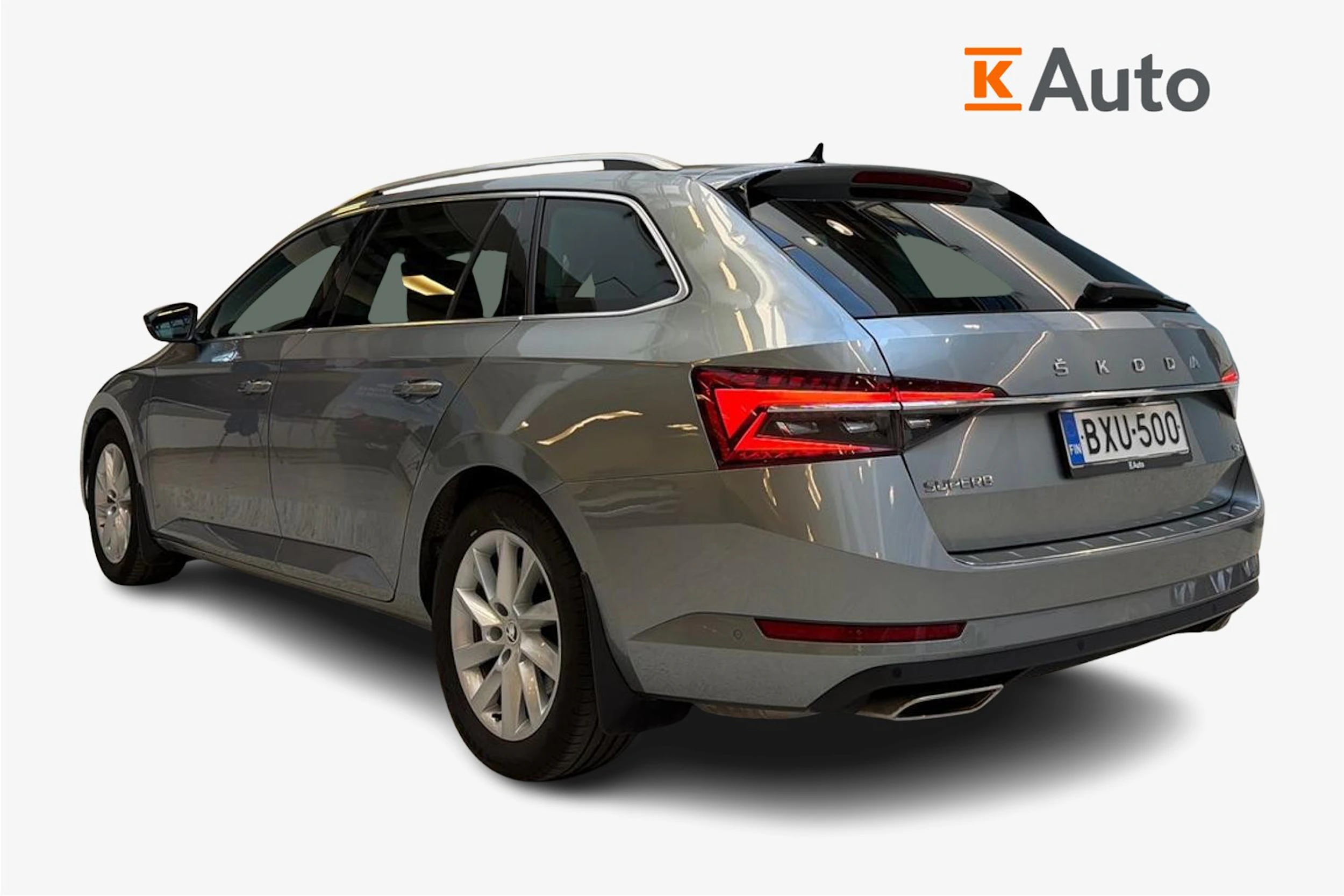 met. harmaa Skoda Superb 2021 kuva 3.