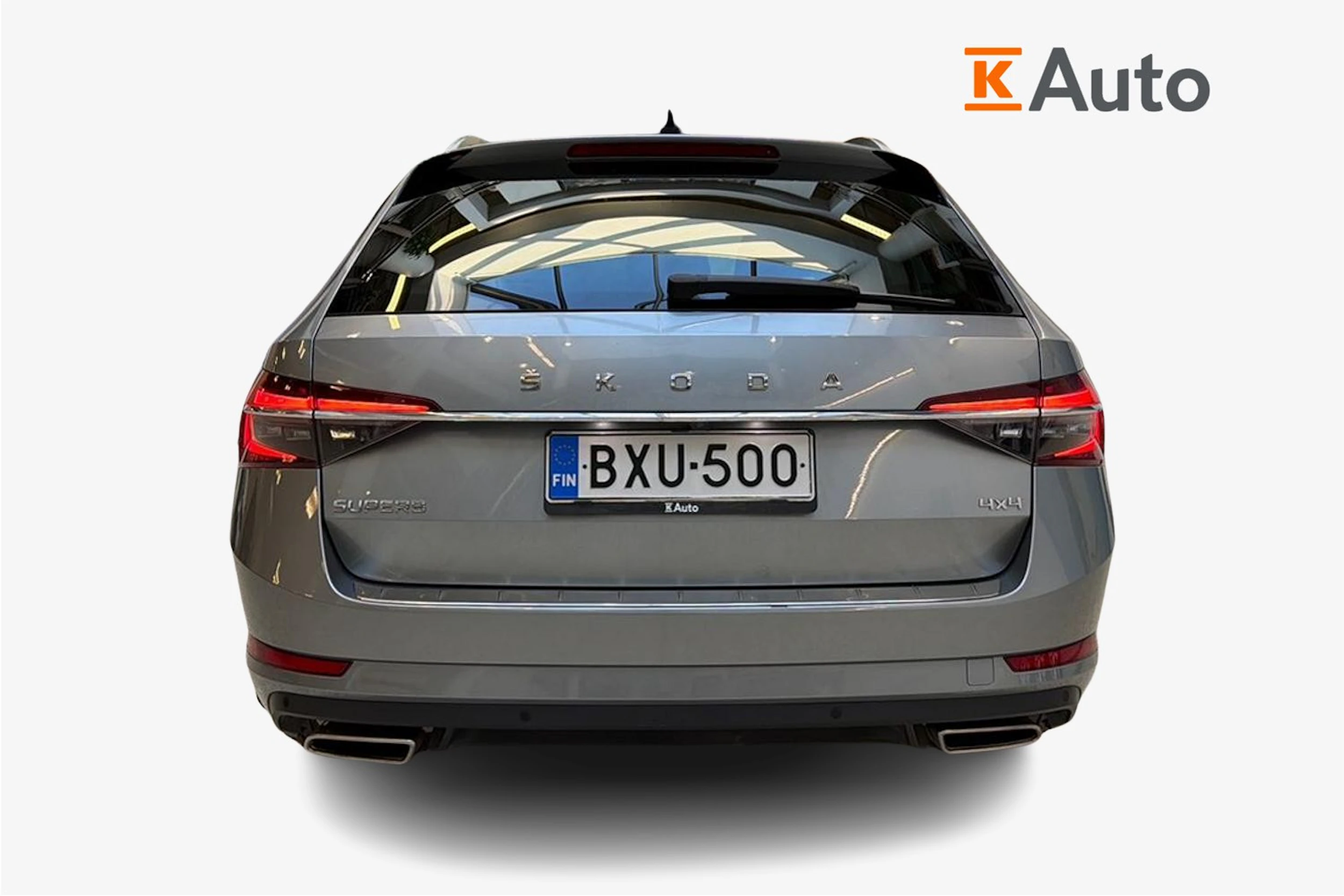 met. harmaa Skoda Superb 2021 kuva 4.