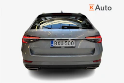 met. harmaa Skoda Superb 2021 kuva 4.