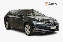 musta Skoda Superb 2021 kuva 1.