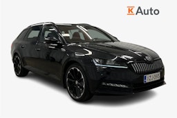 musta Skoda Superb 2021 kuva 1.