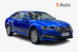 sininen Skoda Superb 2021 kuva 1.