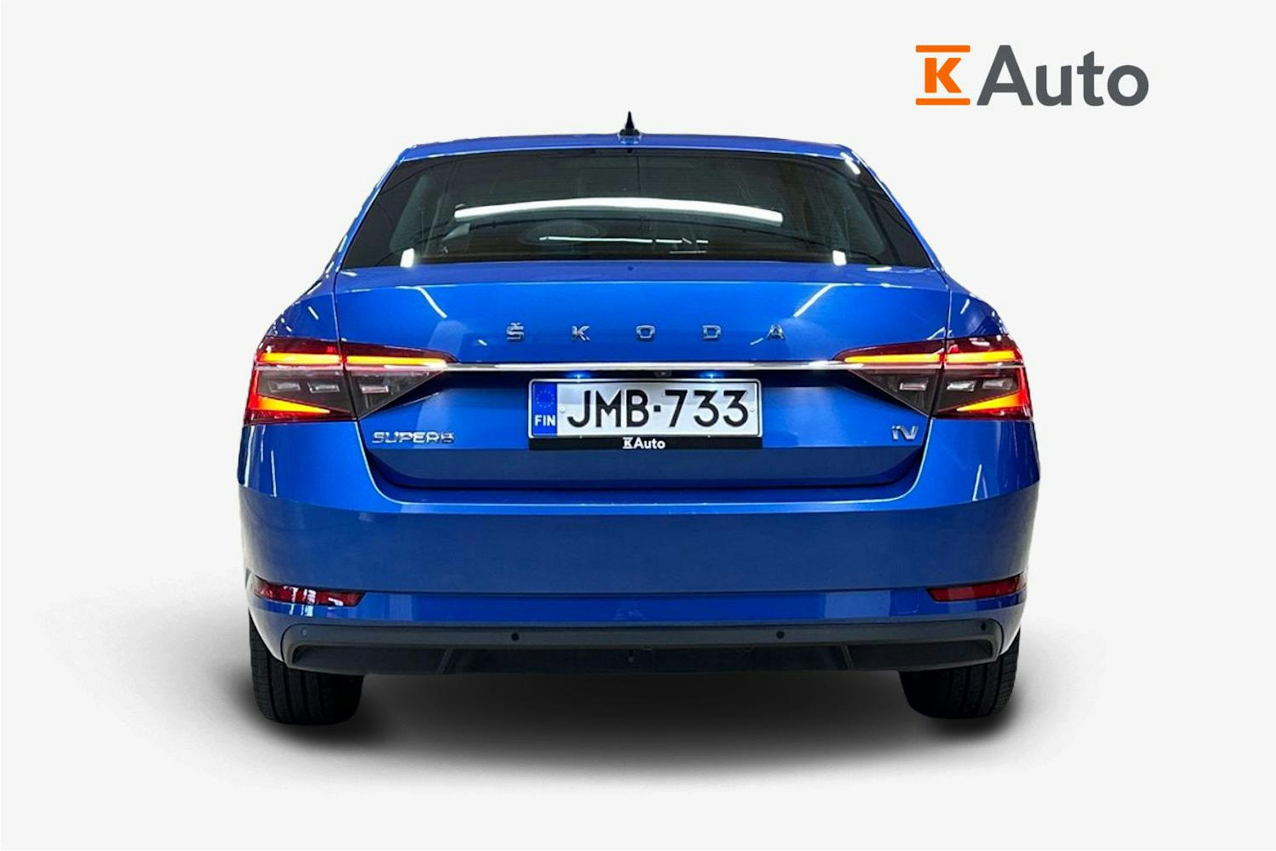 sininen Skoda Superb 2021 kuva 3.