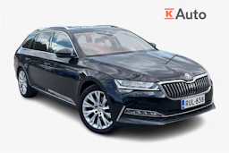 musta Skoda Superb 2021 kuva 1.