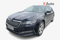 Musta Skoda Superb 2021 kuva 1.
