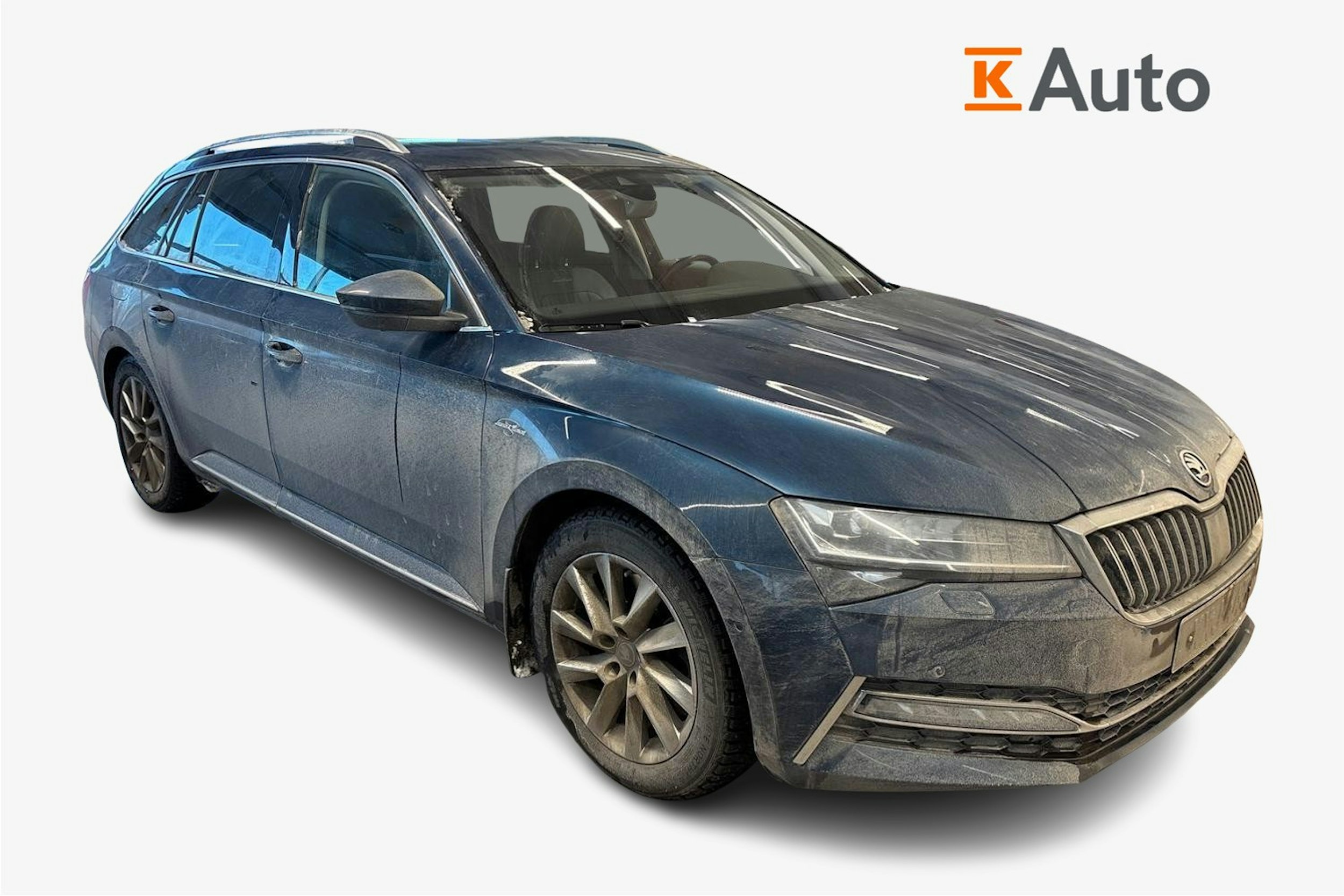 sininen Skoda Superb 2021 kuva 1.