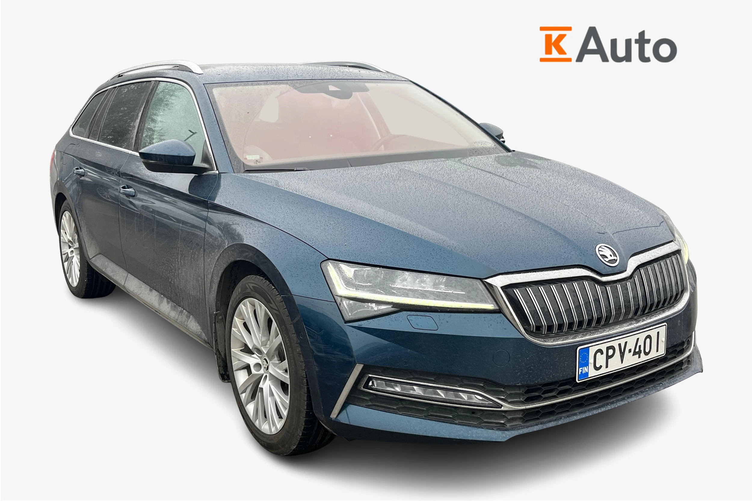 sininen Skoda Superb 2022 kuva 1.