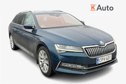 sininen Skoda Superb 2022 kuva 1.
