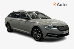 harmaa Skoda Superb 2022 kuva 1.