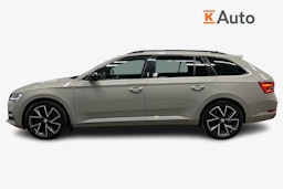 harmaa Skoda Superb 2022 kuva 6.