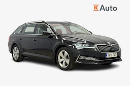 Musta Skoda Superb 2022 kuva 1.