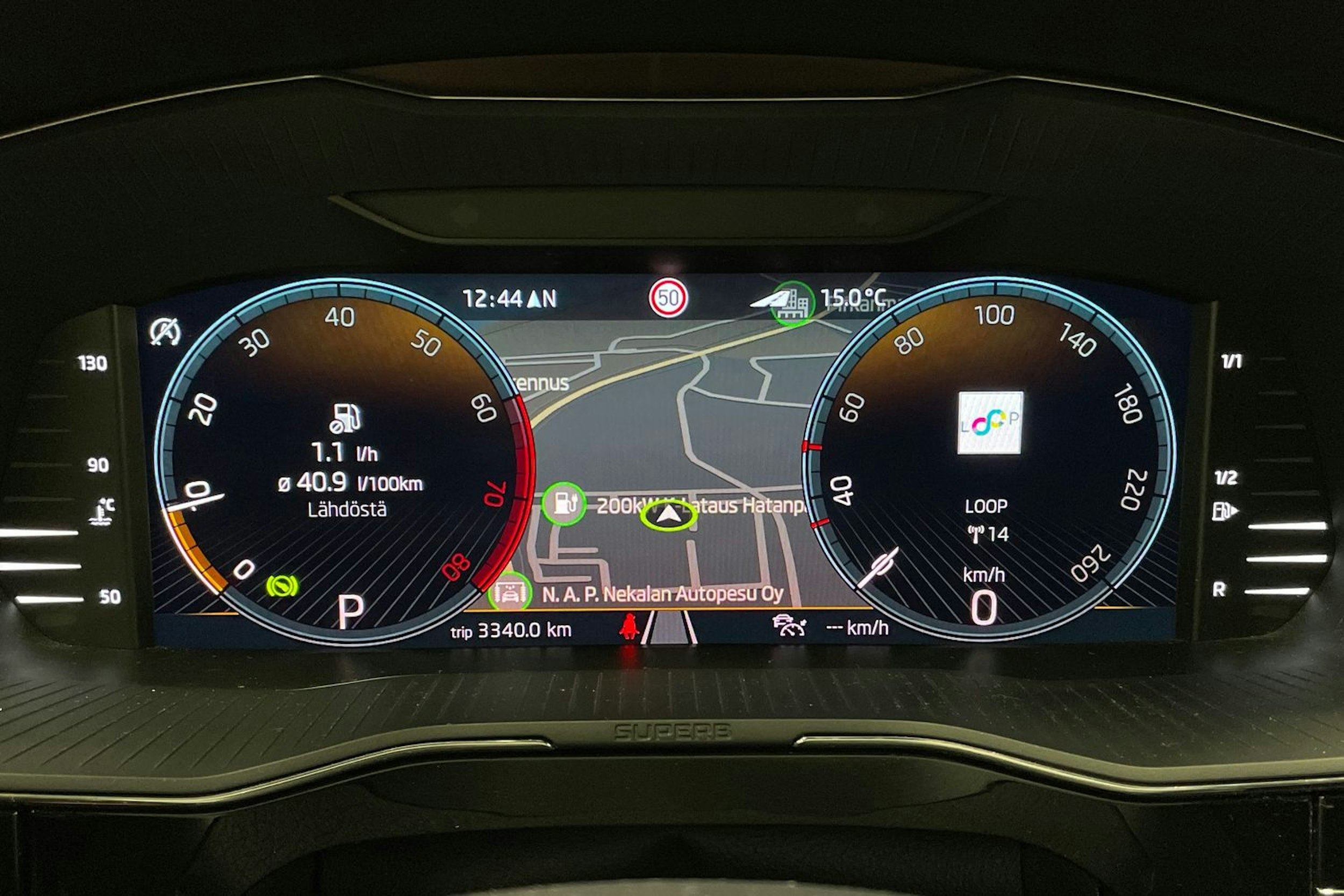 Sininen Skoda Superb 2022 kuva 16.