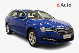 sininen Skoda Superb 2022 kuva 1.