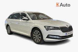 valkoinen Skoda Superb 2022 kuva 1.