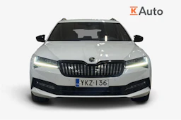 valkoinen Skoda Superb 2022 kuva 4.