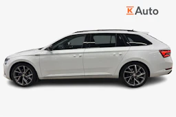 valkoinen Skoda Superb 2022 kuva 5.