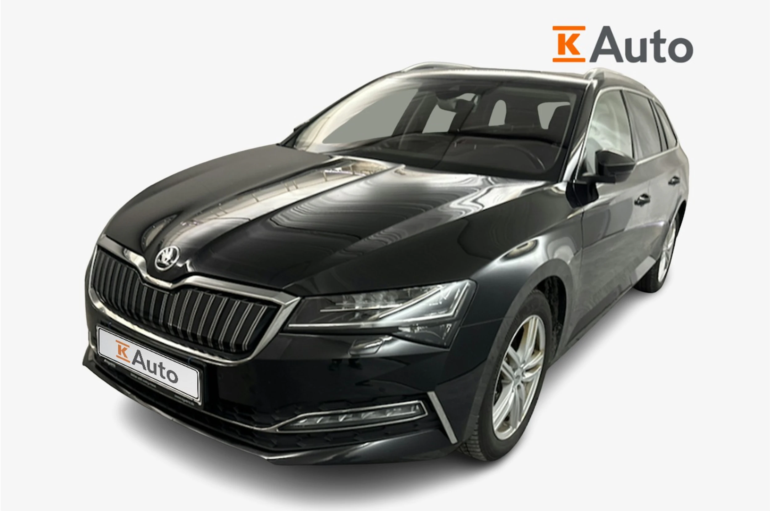 musta Skoda Superb 2023 kuva 1.