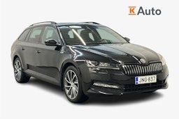 Musta Skoda Superb 2023 kuva 1.
