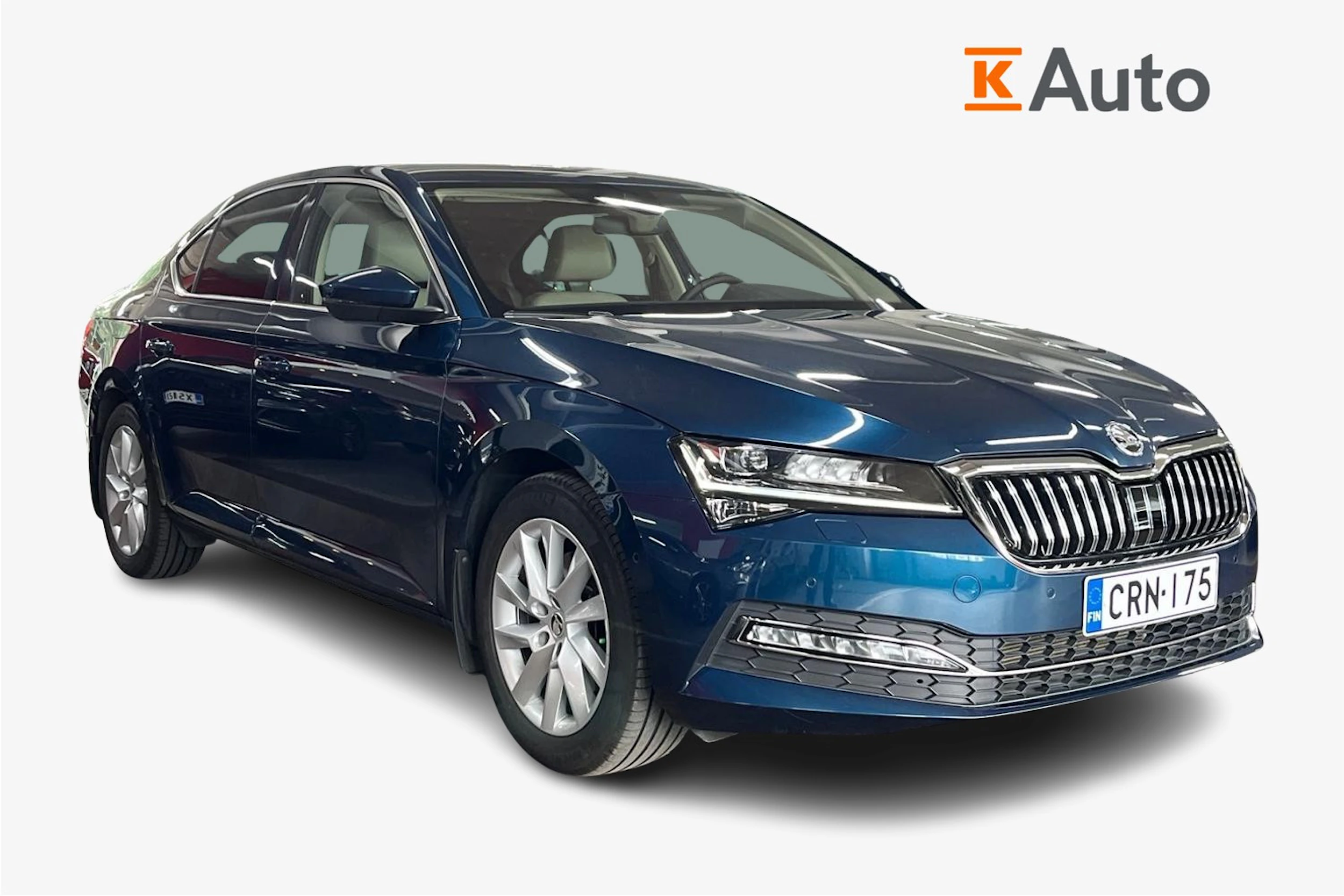 Sininen Skoda Superb 2024 kuva 1.