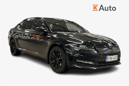 musta Skoda Superb 2024 kuva 1.