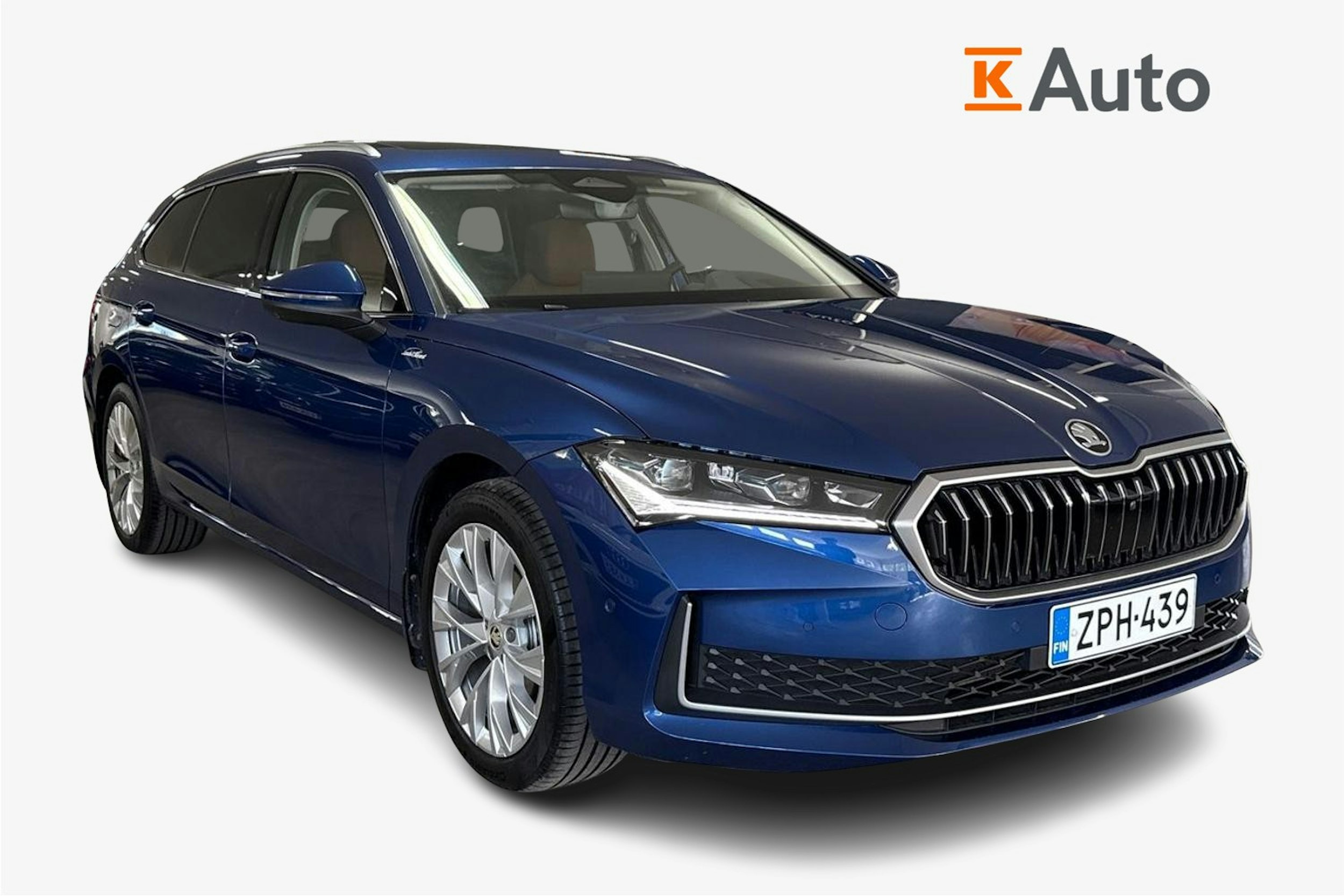 sininen Skoda Superb 2024 kuva 1.