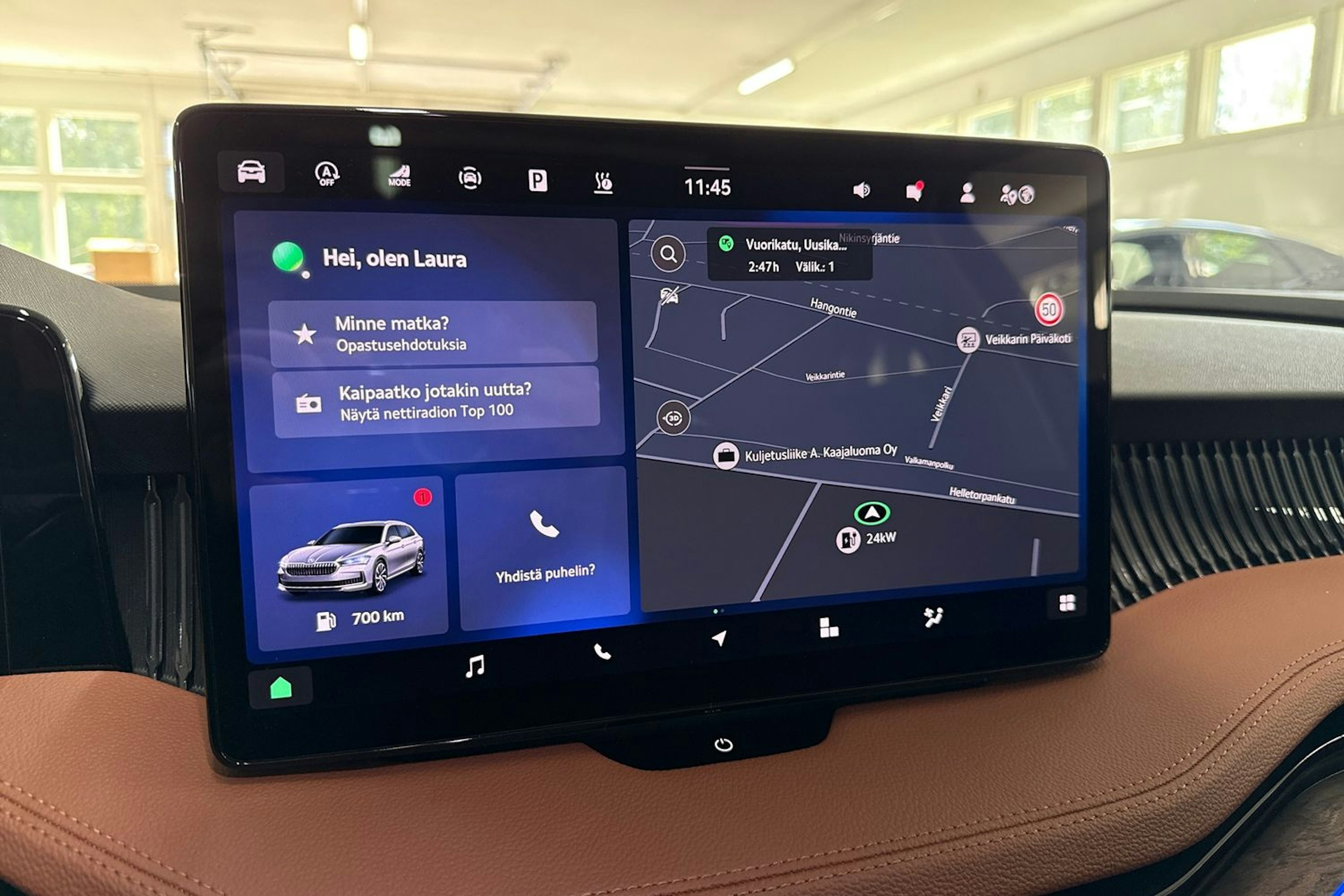 sininen Skoda Superb 2024 kuva 26.