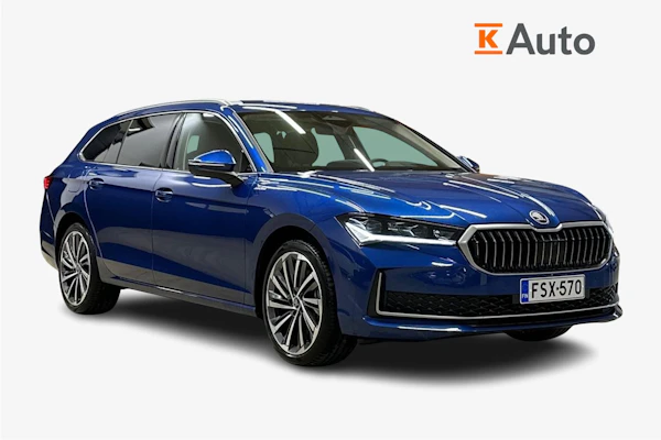 Skoda Superb Combi 1.5 TSI PHEV L&K DSG Autom. | Skoda jatkotakuu 5-vuotta / 100 000km |