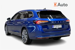 sininen Skoda Superb 2025 kuva 3.