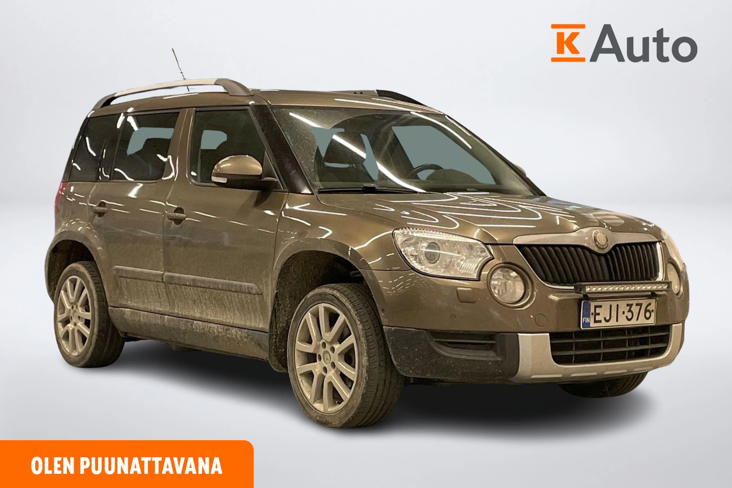 ruskea (beige) Skoda Yeti 2009 kuva 1.