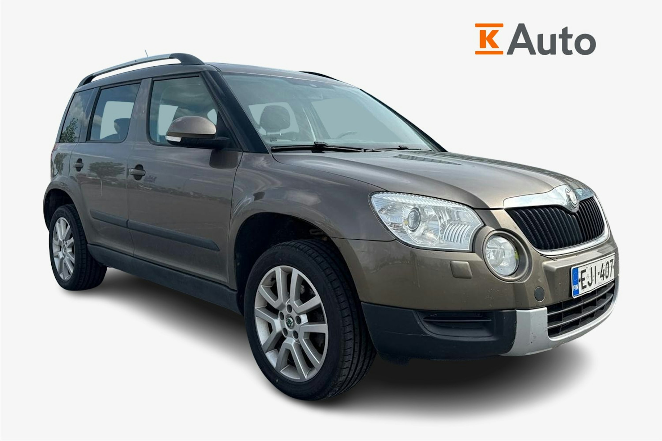 ruskea (beige) Skoda Yeti 2009 kuva 1.