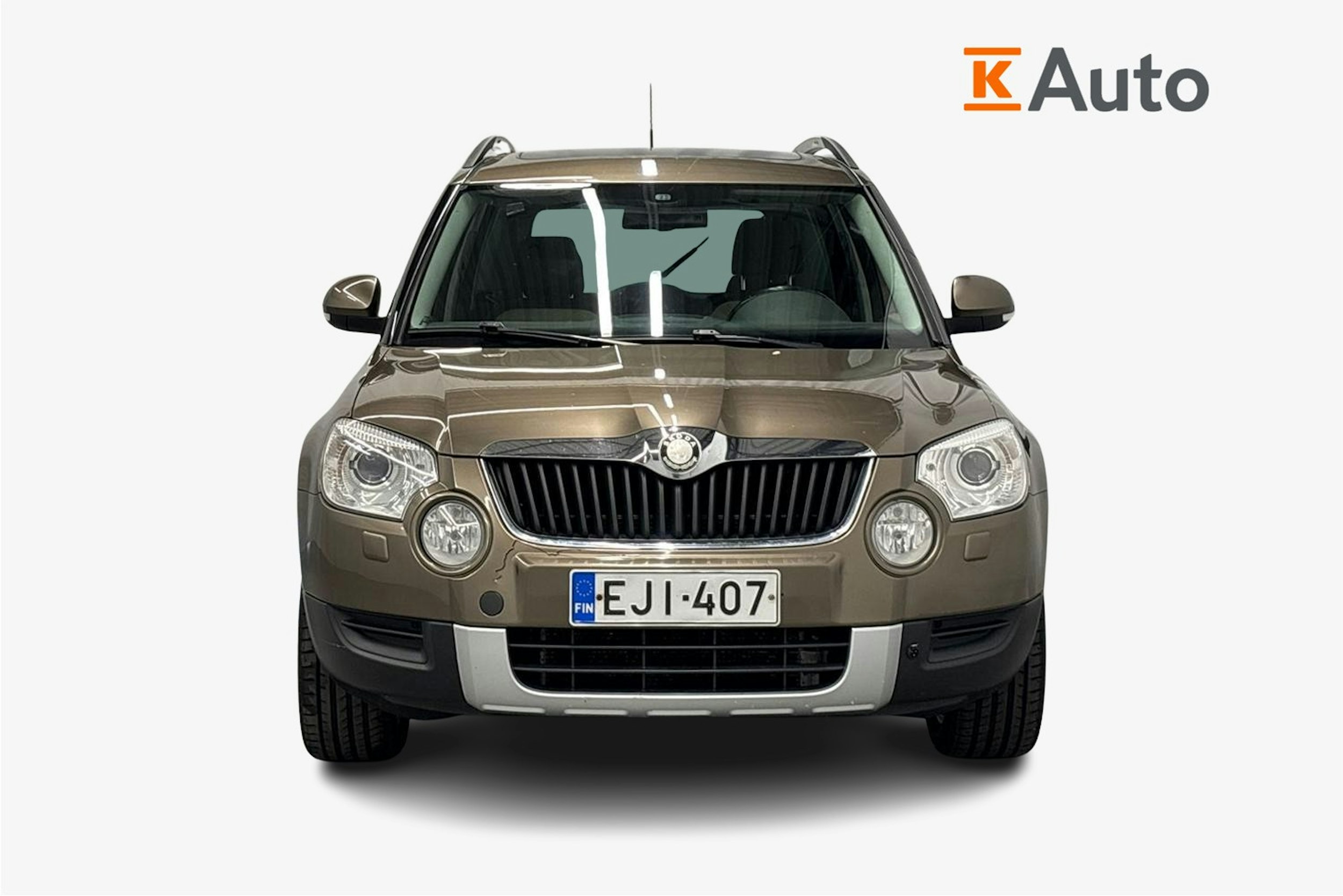 ruskea (beige) Skoda Yeti 2009 kuva 5.