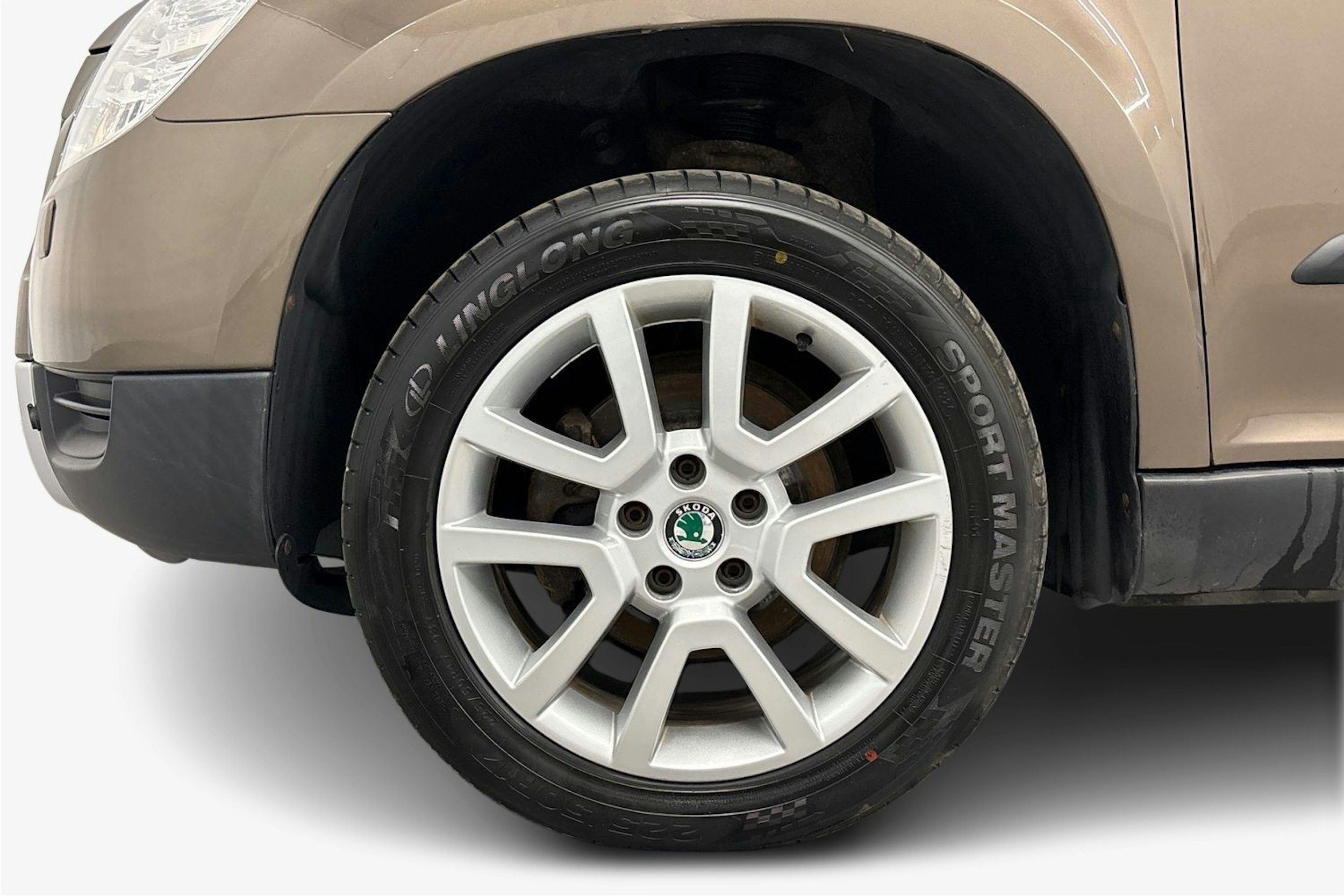 ruskea (beige) Skoda Yeti 2009 kuva 11.