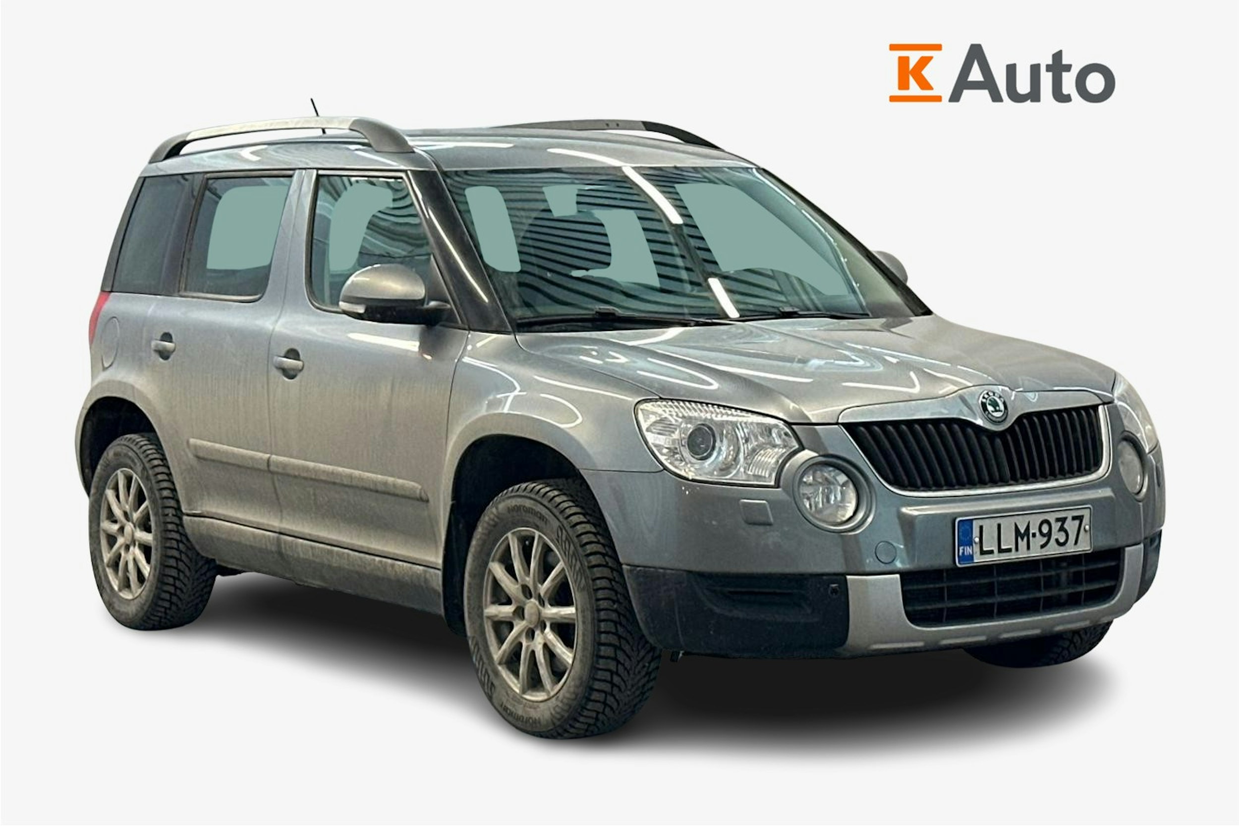 harmaa Skoda Yeti 2010 kuva 1.