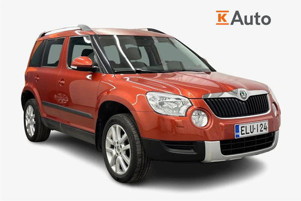 Skoda Yeti 1,2 TSI Adventure | Webasto kaukosäädöllä | Vakionopeudensäädin | Vetokoukku | Ilmastointi |