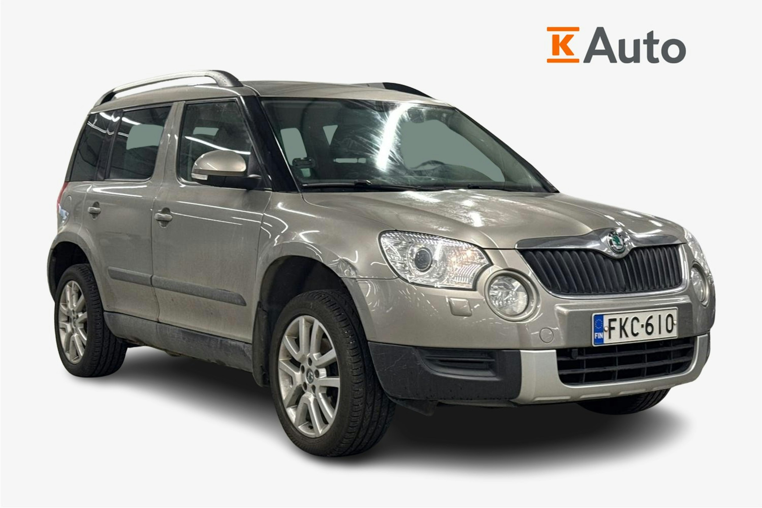 Ruskea (beige) Skoda Yeti 2011 kuva 1.