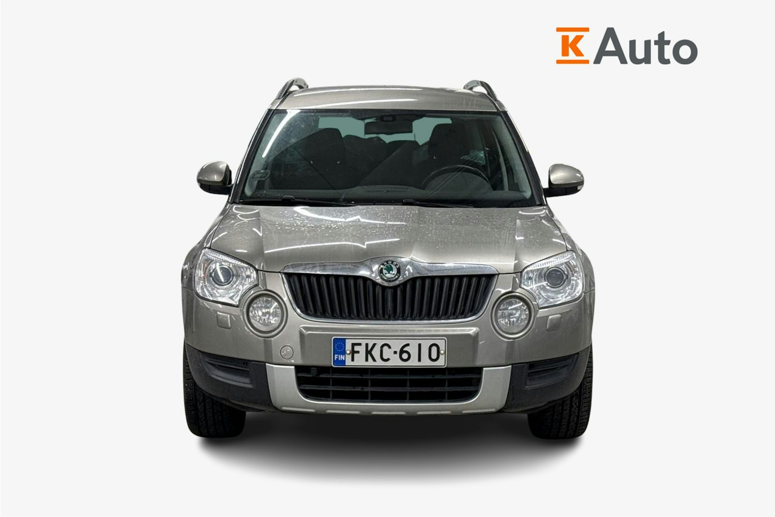 Ruskea (beige) Skoda Yeti 2011 kuva 4.