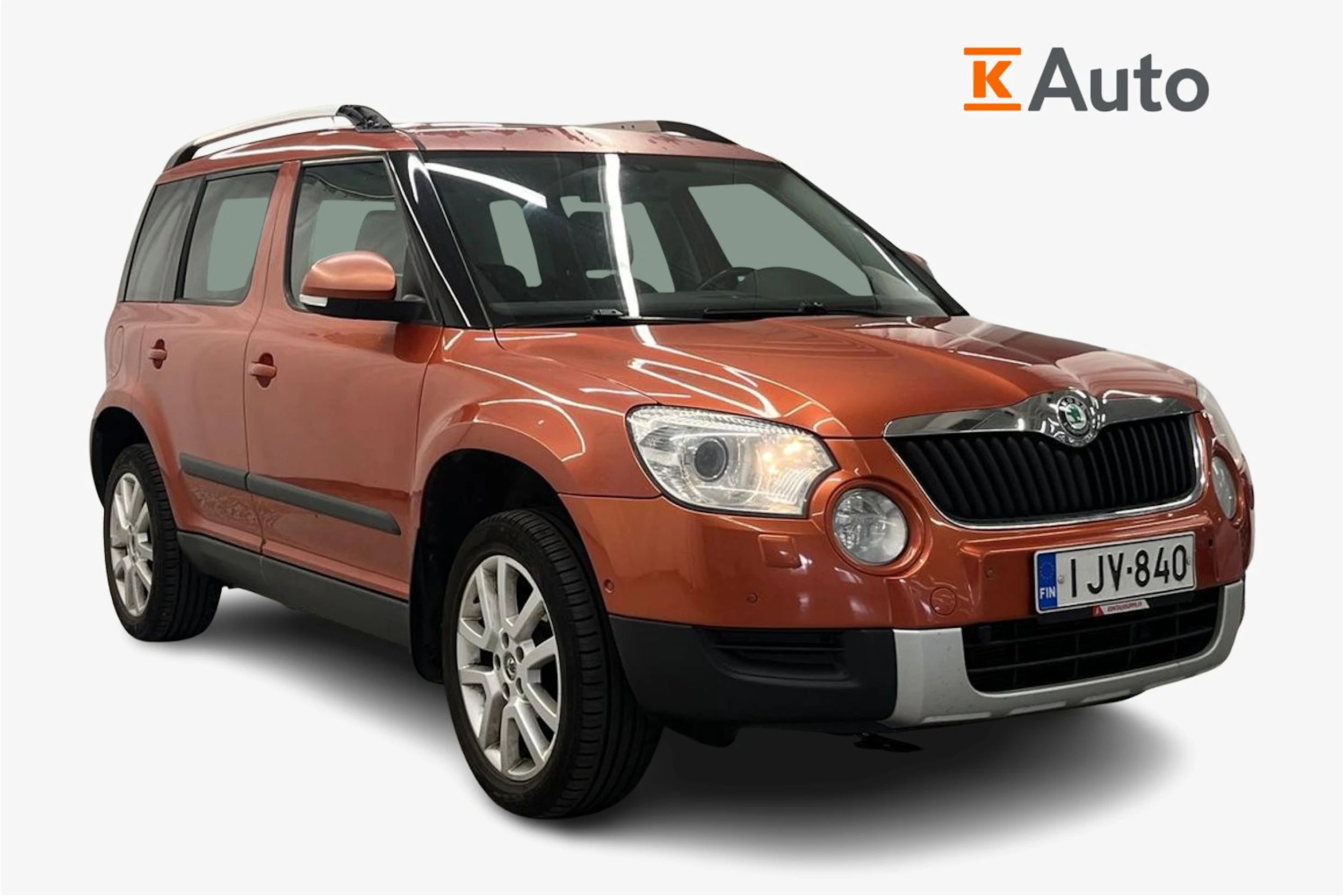 Punainen Skoda Yeti 2011 kuva 1.
