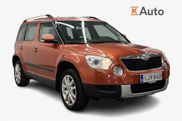 Punainen Skoda Yeti 2011 kuva 1.