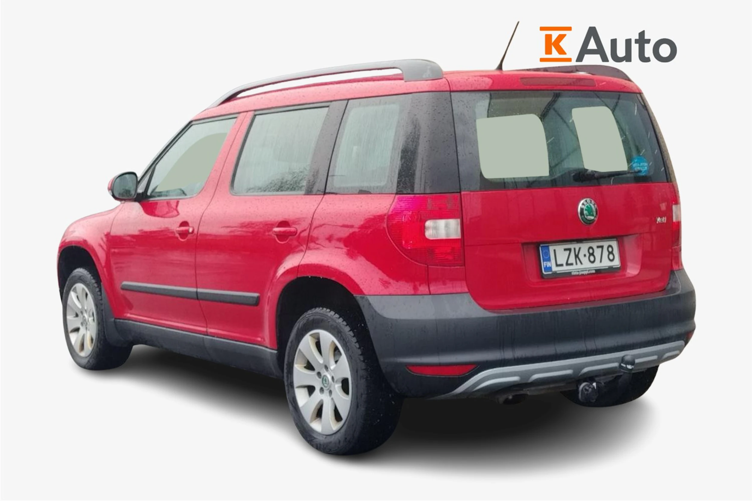 punainen Skoda Yeti 2011 kuva 2.