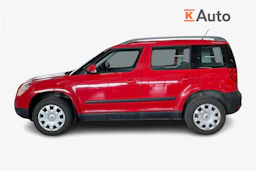 punainen Skoda Yeti 2012 kuva 7.