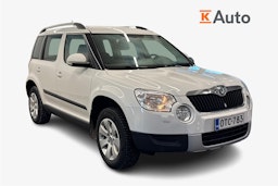valkoinen Skoda Yeti 2012 kuva 1.