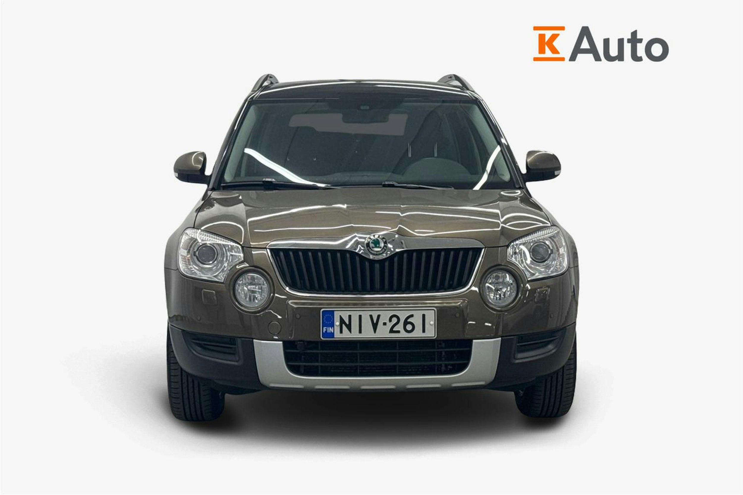 ruskea (beige) Skoda Yeti 2013 kuva 5.